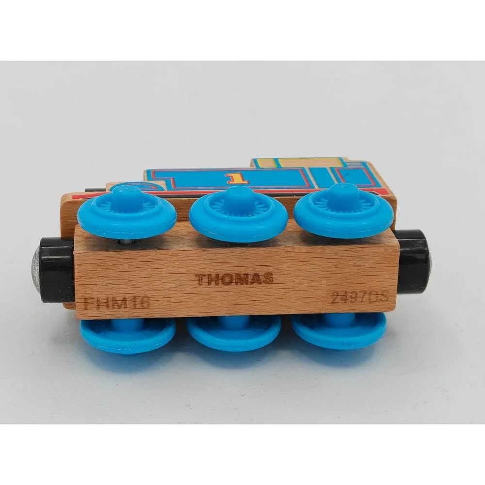 Thomas & Friends Wood Thomas the Tank Engine Magnetic Toy Train FHM16 Blue No. 1